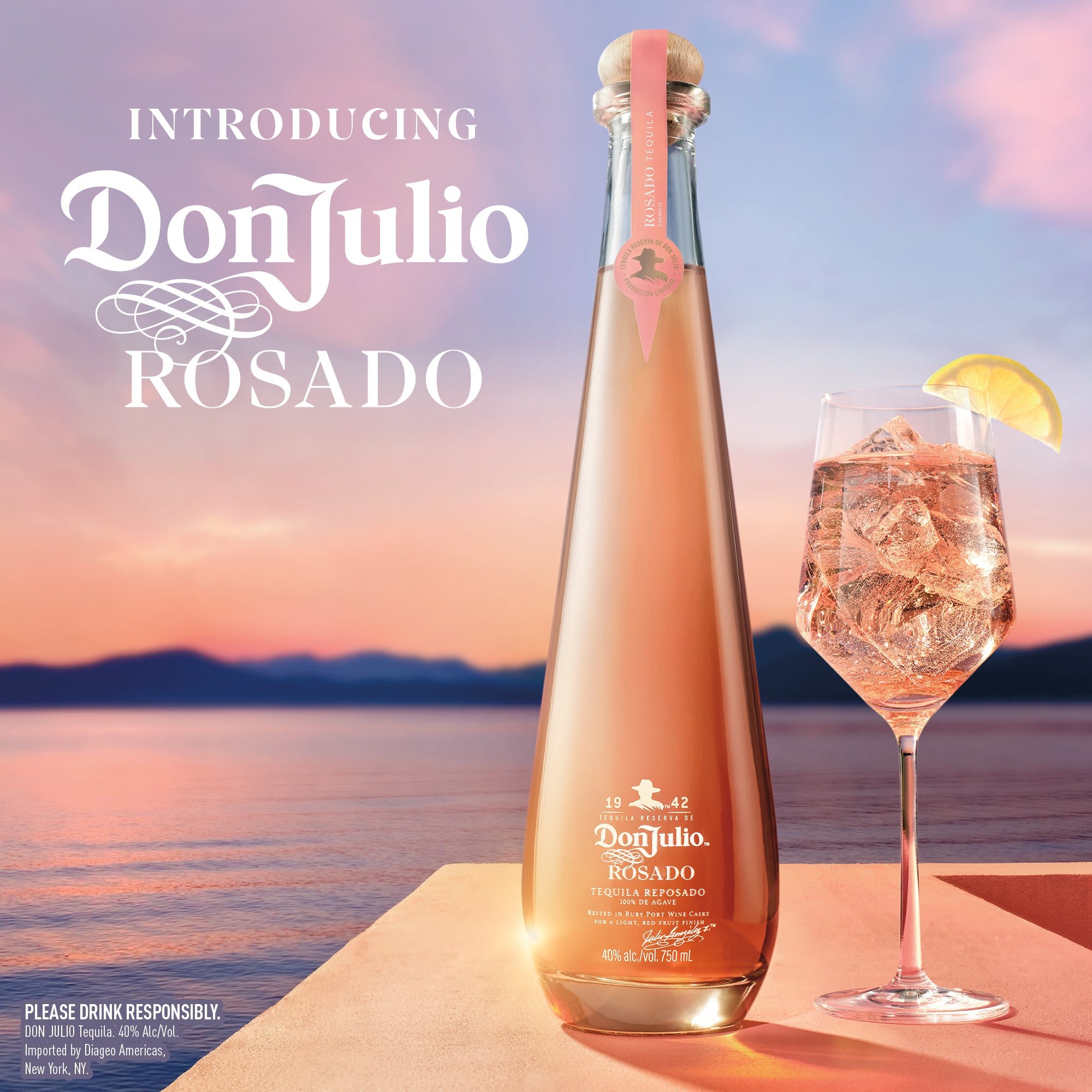 Savor The Essence Of Don Julio Rosado In Every Sip